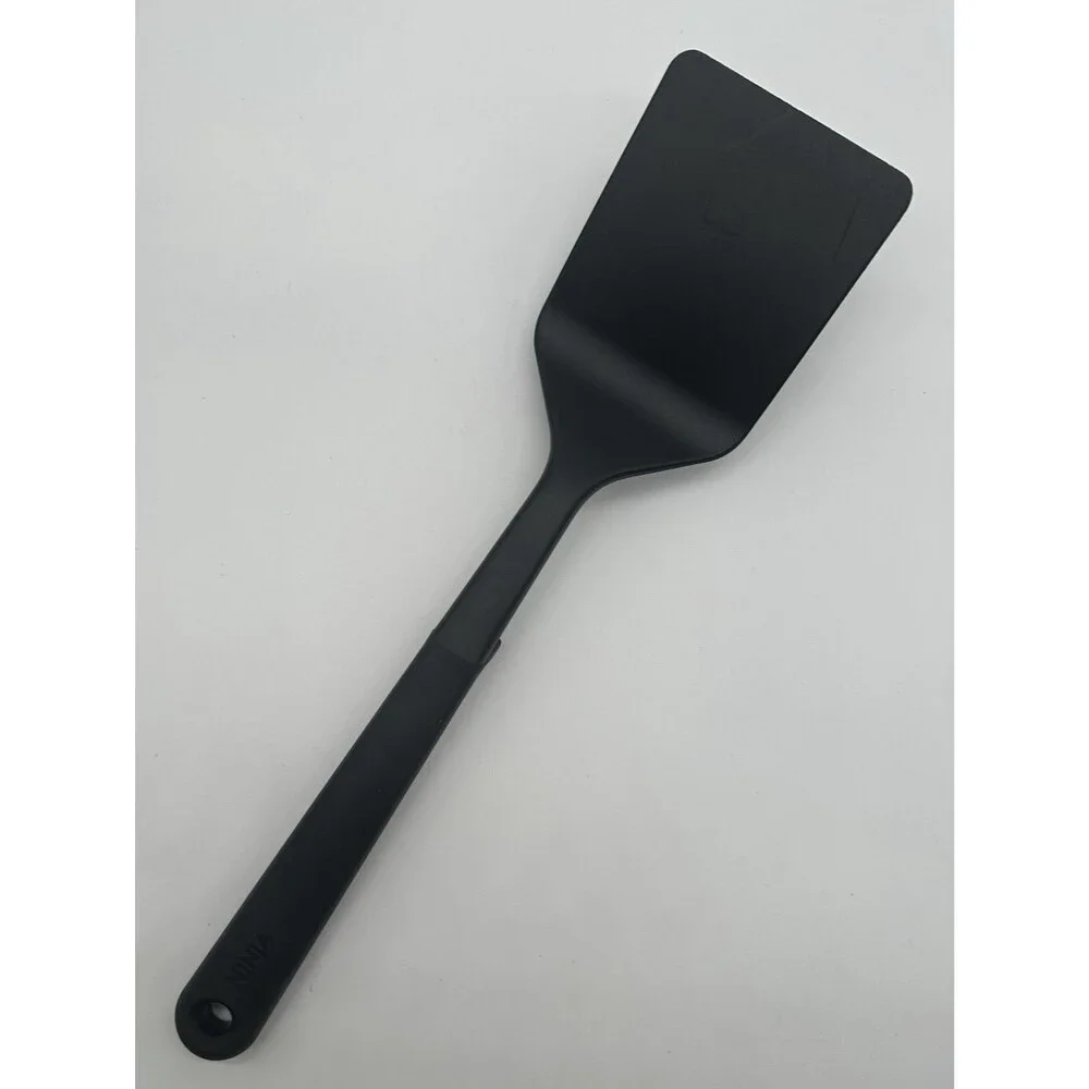 Ninja 4 Piece Cooking Utensil Set Black Spatula Spoon Slotted Spoon Pasta Fork